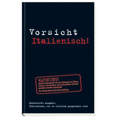 Berlitz-Redaktion Berlitz Vorsicht Italienisch. Italienisch, Wie Es Wirklich Gesprochen Wird - Publicité Berlitz-Redaktion Berlitz Vorsicht Italienisch. Italienisch, Wie Es Wirklich Gesprochen Wird - Publicité