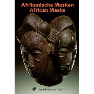 Prestel Postcard Books, Afrikanische Masken - Publicité Prestel Postcard Books, Afrikanische Masken - Publicité