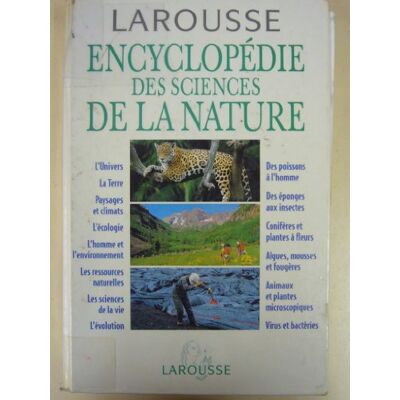 Collectif Encyclopedie Des Sciences De La Nature - Publicité Collectif Encyclopedie Des Sciences De La Nature - Publicité
