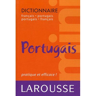 Larousse Mini Dictionnaire Français-Portugais Et Portugais-Français - Publicité Larousse Mini Dictionnaire Français-Portugais Et Portugais-Français - Publicité