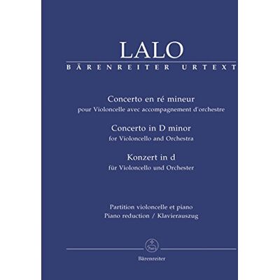 Lalo, Edouard: Macdonald, Hugh Konzert Für Violoncello Und Orchester D-Moll.Klavierauszug, Urtextausgabe - Publicité Lalo, Edouard: Macdonald, Hugh Konzert Für Violoncello Und Orchester D-Moll.Klavierauszug, Urtextausgabe - Publicité