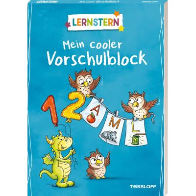 Julia Meyer Lernstern. Mein Cooler Vorschulblock: Erste Buchstaben Und Zahlen - Publicité Julia Meyer Lernstern. Mein Cooler Vorschulblock: Erste Buchstaben Und Zahlen - Publicité
