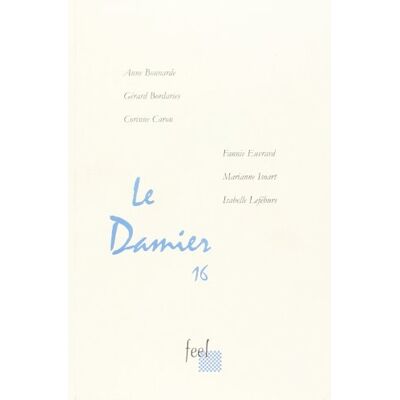 Damier 16 - Publicité Damier 16 - Publicité