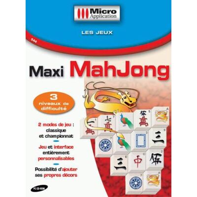 Collectif Maxi Mah-Jong - Publicité Collectif Maxi Mah-Jong - Publicité