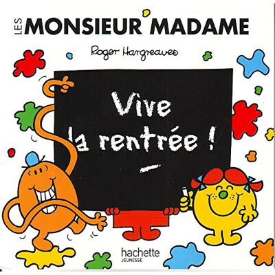 Petit Livre Monsieur Madame Vive La Rentrée - Publicité Petit Livre Monsieur Madame Vive La Rentrée - Publicité