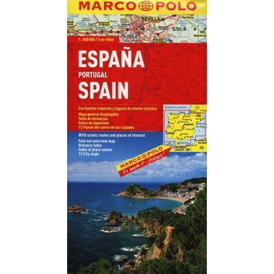 Marco Polo Länderkarte Spanien, Portugal 1:800.000: Mit Landschaftlich Schönen Strecken Und Sehenswürdigkeiten. Übersichtskarte Zum Ausklappen, ... 12 Citypläne (Marco Polo Länderkarten) - Publicité Marco Polo Länderkarte Spanien, Portugal 1:800.000: Mit Landschaftlich Schönen Strecken Und Sehenswürdigkeiten. Übersichtskarte Zum Ausklappen, ... 12 Citypläne (Marco Polo Länderkarten) - Publicité
