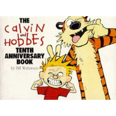 Bill Watterson Calvin And Hobbes: The 10th Anniversary Book - Publicité Bill Watterson Calvin And Hobbes: The 10th Anniversary Book - Publicité