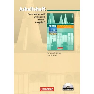 Norbert Esper Fokus Mathematik - Gymnasium - Ausgabe N: 7. Schuljahr - Arbeitsheft Mit Eingelegten Lösungen Und Cd-Rom - Publicité Norbert Esper Fokus Mathematik - Gymnasium - Ausgabe N: 7. Schuljahr - Arbeitsheft Mit Eingelegten Lösungen Und Cd-Rom - Publicité