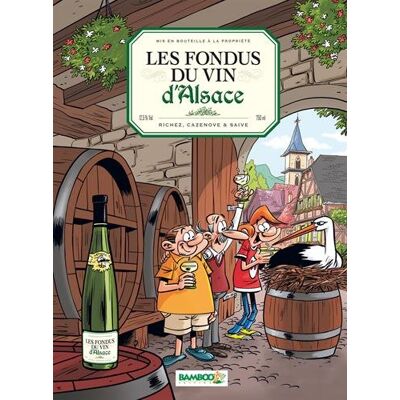 Les Fondus Du Vin D'Alsace - Publicité Les Fondus Du Vin D'Alsace - Publicité