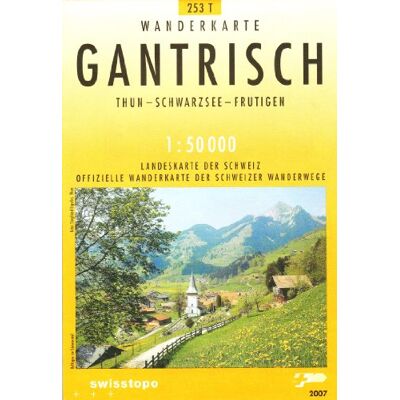 Collectif Swisstopo 1 : 50 000 Gantrisch. Wanderkarte: Thun - Schwarzsee - Frutigen. Offizielle Wanderkarte Der Saw (Wanderkarten) - Publicité Collectif Swisstopo 1 : 50 000 Gantrisch. Wanderkarte: Thun - Schwarzsee - Frutigen. Offizielle Wanderkarte Der Saw (Wanderkarten) - Publicité