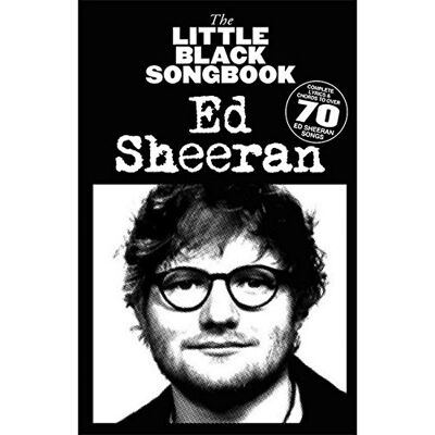 The Little Black Songbook Of Ed Sheeran (Book): Songbook Für Klavier, Gesang, Gitarre - Publicité The Little Black Songbook Of Ed Sheeran (Book): Songbook Für Klavier, Gesang, Gitarre - Publicité
