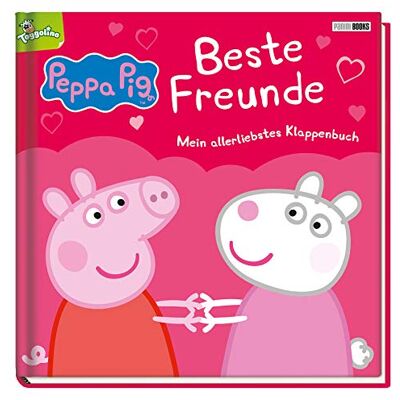 Panini Peppa Pig: Beste Freunde, Mein Allerliebstes Klappenbuch: Pappbilderbuch Mit Klappen - Publicité Panini Peppa Pig: Beste Freunde, Mein Allerliebstes Klappenbuch: Pappbilderbuch Mit Klappen - Publicité