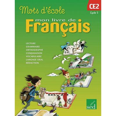 Aline El Adrham Mon Livre De Français, Cycle 3 Ce2 - Publicité Aline El Adrham Mon Livre De Français, Cycle 3 Ce2 - Publicité