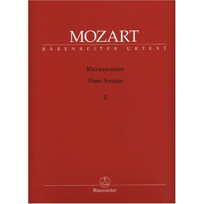 Wolfgang Amadeus Mozart Klaviersonaten, Band 2. Spielpartitur - Publicité Wolfgang Amadeus Mozart Klaviersonaten, Band 2. Spielpartitur - Publicité