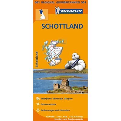Michelin Schottland: Straßen- Und Tourismuskarte 1:400.000 (Michelin Regionalkarten) - Publicité Michelin Schottland: Straßen- Und Tourismuskarte 1:400.000 (Michelin Regionalkarten) - Publicité