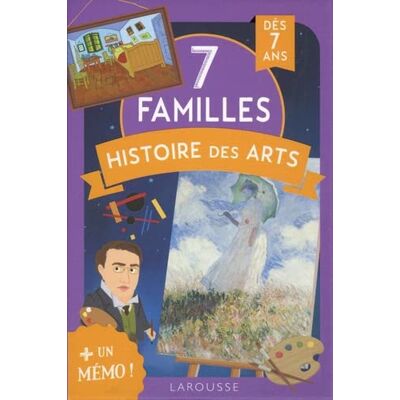 Larousse 7 Familles Histoire Des Arts : + Un Mémo ! : Dès 7 Ans - Publicité Larousse 7 Familles Histoire Des Arts : + Un Mémo ! : Dès 7 Ans - Publicité