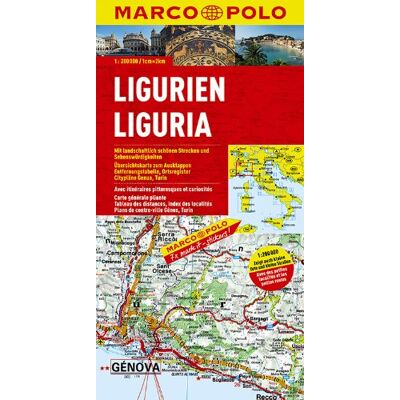 Marco Polo Karte Ligurien 1:200.000 (Marco Polo Maps) - Publicité Marco Polo Karte Ligurien 1:200.000 (Marco Polo Maps) - Publicité