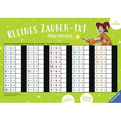 Kleines Zauber-1x1: Kreuz Und Quer (Ravensburger Zaubertafel) - Publicité Kleines Zauber-1x1: Kreuz Und Quer (Ravensburger Zaubertafel) - Publicité