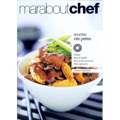 Marabout Recettes Vite Prêtes - Publicité Marabout Recettes Vite Prêtes - Publicité