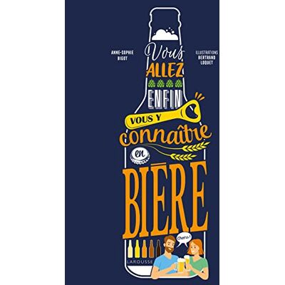 Anne-Sophie Bigot Vous Allez Enfin Vous Y Connaître En Bière - Publicité Anne-Sophie Bigot Vous Allez Enfin Vous Y Connaître En Bière - Publicité