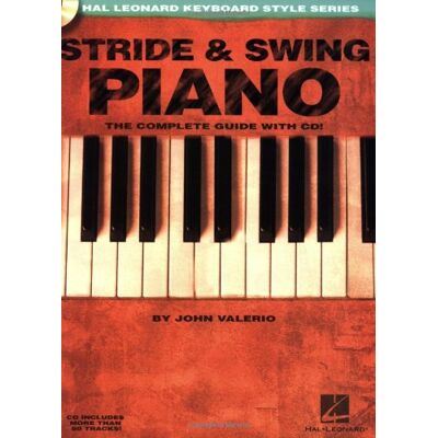 Various Stride And Swing Piano Pf Book/cd (Hal Leonard Keyboard Style) - Publicité Various Stride And Swing Piano Pf Book/cd (Hal Leonard Keyboard Style) - Publicité
