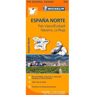 Michelin 573 España Norte: País Vasco/euskadi, Navarra, La Rioja - Publicité Michelin 573 España Norte: País Vasco/euskadi, Navarra, La Rioja - Publicité