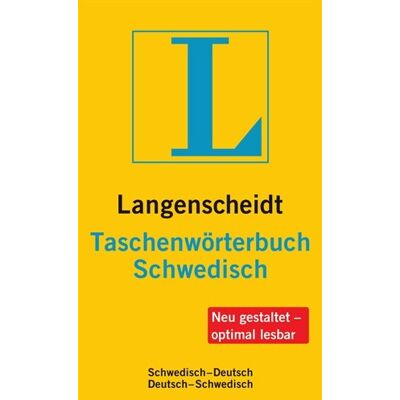 Langenscheidt, Redaktion von Langenscheidt Taschenwörterbuch Schwedisch: Schwedisch-Deutsch/deutsch-Schwedisch: Schwedisch - Deutsch / Deutsch - Schwedisch. Über 85 000 Stichwörter Und Wendungen - Publicité Langenscheidt, Redaktion von Langenscheidt Taschenwörterbuch Schwedisch: Schwedisch-Deutsch/deutsch-Schwedisch: Schwedisch - Deutsch / Deutsch - Schwedisch. Über 85 000 Stichwörter Und Wendungen - Publicité