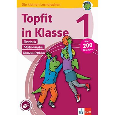 Klett Topfit In Klasse 1: Deutsch, Mathematik, Konzentration: Über 200 Übungen Für Die Grundschule (Die Kleinen Lerndrachen) - Publicité Klett Topfit In Klasse 1: Deutsch, Mathematik, Konzentration: Über 200 Übungen Für Die Grundschule (Die Kleinen Lerndrachen) - Publicité