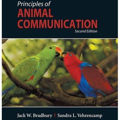 Bradbury, Jack W. Principles Of Animal Communication - Publicité Bradbury, Jack W. Principles Of Animal Communication - Publicité