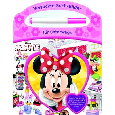 Disney Minnie Maus - Verrückte Suchbilder Für Unterwegs - Publicité Disney Minnie Maus - Verrückte Suchbilder Für Unterwegs - Publicité