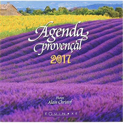Collectif Agenda Provençal 2017 : Couverture Lavande - Publicité Collectif Agenda Provençal 2017 : Couverture Lavande - Publicité