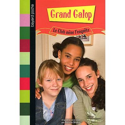 Anna Giroux Grand Galop. Le Club Mène L'Enquête - Publicité Anna Giroux Grand Galop. Le Club Mène L'Enquête - Publicité