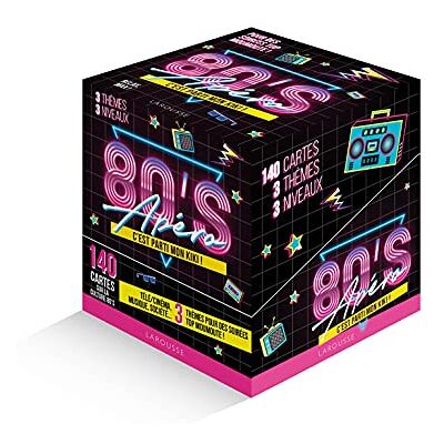 XXX Apéro 80'S : C'Est Parti Mon Kiki ! : 140 Cartes, 3 Thèmes, 3 Niveaux - Publicité XXX Apéro 80'S : C'Est Parti Mon Kiki ! : 140 Cartes, 3 Thèmes, 3 Niveaux - Publicité