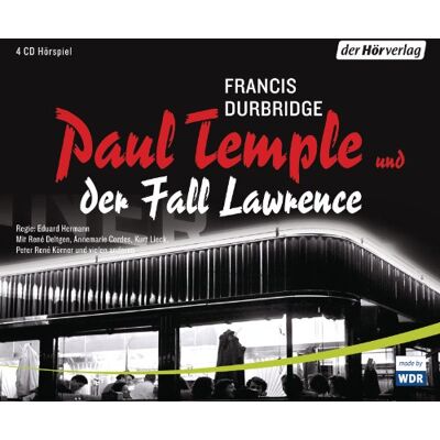 Francis Durbridge Paul Temple Und Der Fall Lawrence - Publicité Francis Durbridge Paul Temple Und Der Fall Lawrence - Publicité