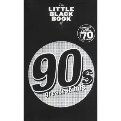 Various The Little Black Book Of 90s Greatest Hits (Little Black Songbook) - Publicité Various The Little Black Book Of 90s Greatest Hits (Little Black Songbook) - Publicité
