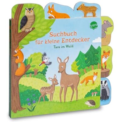 Suchbuch Für Kleine Entdecker. Tiere Im Wald: Erster Suchspaß Ab 18 Monaten - Publicité Suchbuch Für Kleine Entdecker. Tiere Im Wald: Erster Suchspaß Ab 18 Monaten - Publicité