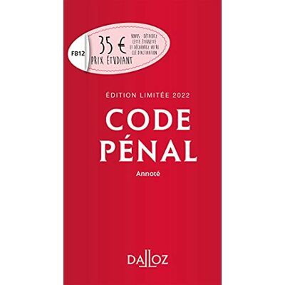 Yves Mayaud Code Pénal 2022, Annoté - Publicité Yves Mayaud Code Pénal 2022, Annoté - Publicité