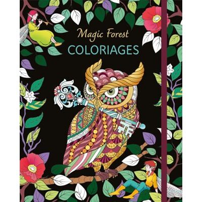 Chantecler Magic Forest : Coloriages - Publicité Chantecler Magic Forest : Coloriages - Publicité