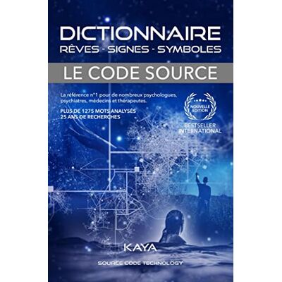 Kaya Dictionnaire, Le Code Source, Rêves-Signes-Symboles (Version Révisée Et Augmentée): Rêves, Signes, Symboles, 2 Volumes - Publicité Kaya Dictionnaire, Le Code Source, Rêves-Signes-Symboles (Version Révisée Et Augmentée): Rêves, Signes, Symboles, 2 Volumes - Publicité