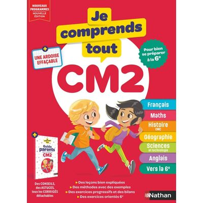 Collectif Je Comprends Tout ! Cm2 : Pour Bien Se Préparer À La 6e : Nouveaux Programmes - Publicité Collectif Je Comprends Tout ! Cm2 : Pour Bien Se Préparer À La 6e : Nouveaux Programmes - Publicité