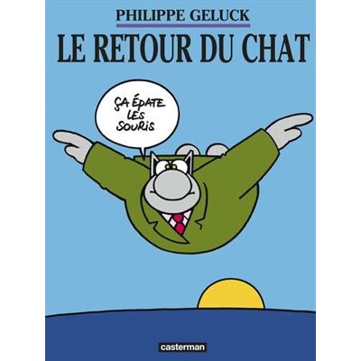 Philippe Geluck Le Chat. Vol. 2. Le Retour Du Chat - Publicité Philippe Geluck Le Chat. Vol. 2. Le Retour Du Chat - Publicité