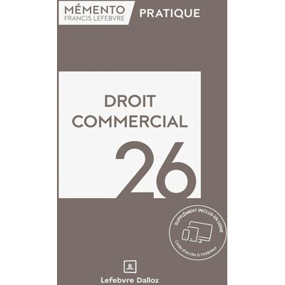 Mémento Droit Commercial : 2026 - Publicité Mémento Droit Commercial : 2026 - Publicité