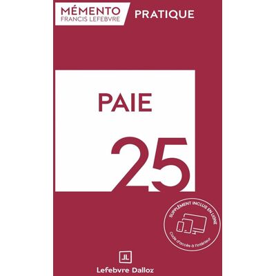 Paie 2025 - Publicité Paie 2025 - Publicité