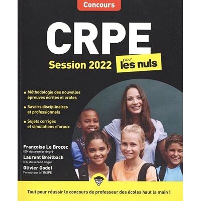 Laurent Breitbach Crpe Pour Les Nuls : Concours : Session 2022 - Publicité Laurent Breitbach Crpe Pour Les Nuls : Concours : Session 2022 - Publicité