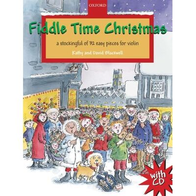Kathy Blackwell Fiddle Time Christmas + Cd - Publicité Kathy Blackwell Fiddle Time Christmas + Cd - Publicité