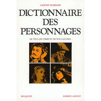 Collectif Dictionnaire Des Personnages - Publicité Collectif Dictionnaire Des Personnages - Publicité