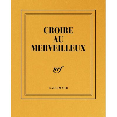 Christophe Collectifs Carnet Poche Croire Au Merveilleux (Papeterie): Titre De Christophe Ono-Dit-Biot - Publicité Christophe Collectifs Carnet Poche Croire Au Merveilleux (Papeterie): Titre De Christophe Ono-Dit-Biot - Publicité