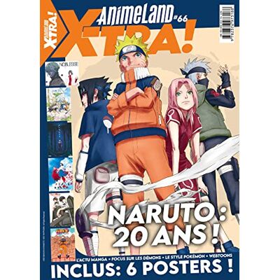 XXX Anime Land X-Tra : Le 1er Mag De L'Animation & Du Manga, N° 66. Naruto : 20 Ans ! - Publicité XXX Anime Land X-Tra : Le 1er Mag De L'Animation & Du Manga, N° 66. Naruto : 20 Ans ! - Publicité