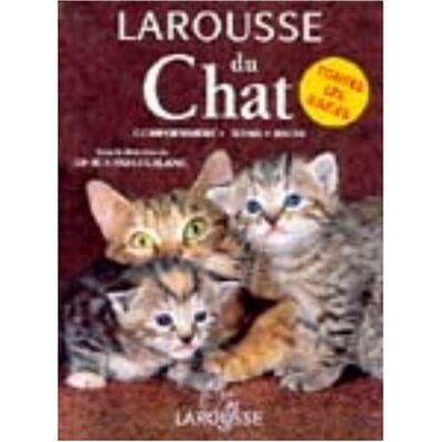 Collectif Larousse Du Chat - Publicité Collectif Larousse Du Chat - Publicité