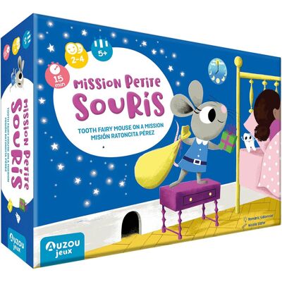 Auzou Mission Petite Souris. Tooth Fairy Mouse On A Mission. Mision Ratoncita Pérez - Publicité Auzou Mission Petite Souris. Tooth Fairy Mouse On A Mission. Mision Ratoncita Pérez - Publicité
